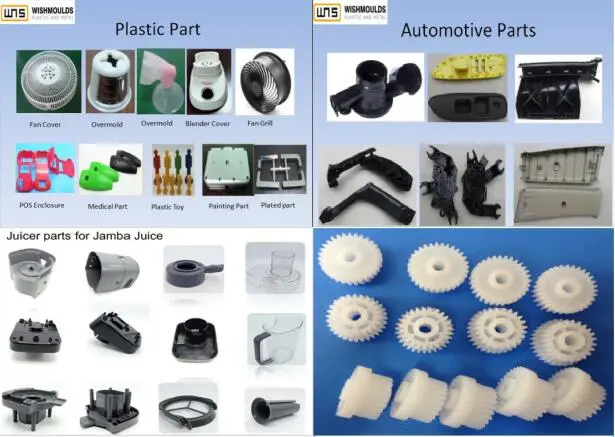 ABS PP Plastic Mini Fan Accessories, Injection Plastic Mould Manufacturer